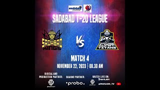 Sadabad Kings vs Bishwar Titans  Sadabad T20 League  LIVE CRICKET [upl. by Epolenep]