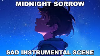 Poignant Piano Hip Hop 🎵 Midnight Sorrow 🎵 Deeply Emotional Instrumental [upl. by Nylirej132]