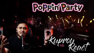 PoppinParty LIVE 2024「PoppinCanvas 〜芸術の秋、音楽の秋！〜」歌词wyy  React 50 [upl. by Dahl]