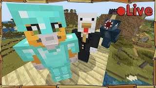 Minecraft  WSquid  Sqaishey  🔴 Live [upl. by Hannala]