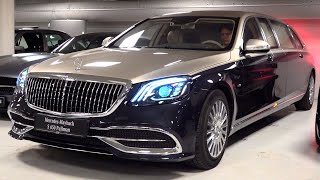 2020 Mercedes Maybach S650 Pullman Limited 1 of 2  V12 Full Review Interior Exterior Security [upl. by Kapeed]