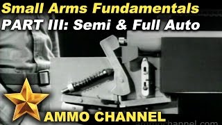 Firearm Mechanics Part 3 Semi Auto vs Full Auto [upl. by Deehan317]