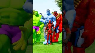 HULK BROTHERS SAVES DEADPOOL FROM MINI DEADPOOL 🤯 shorts gta5 [upl. by Okun347]