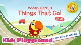 VocabuLarrys Things That Go Game by BabyFirst  BabyFirst [upl. by Artima]