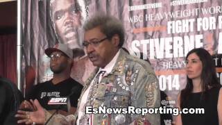 bermane stiverne manager talks chris arreola fight EsNews Boxing [upl. by Nnalyrehs]