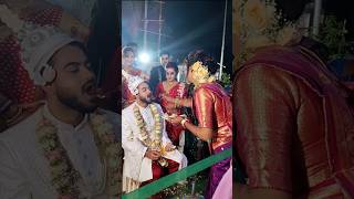 কি খাওয়ালাম বলো তো😱Jija saali funny wedding video😱😜 jija wedding shortvideo [upl. by Luiza]