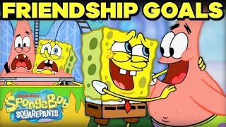 SpongeBob amp Patrick  Friendship GOALS  20 Minute Compilation  SpongeBob [upl. by Harmon]