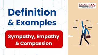 Sympathy Empathy amp Compassion  Ethics terminologies Series for UPSC by Peeyush Sir [upl. by Ttevi]