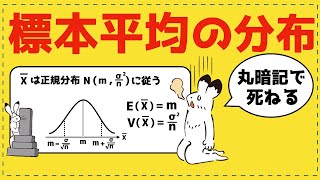 標本平均の分布【統計的な推測が面白いほどわかる】 [upl. by Ahsikar]