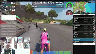 Zwift Cycling Workout of the Day  Intro to Xert A smart online scientific training platform [upl. by Suhploda]