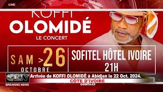 KOFFI OLOMIDE et LE TCHATCHO envahissent ABIDJAN [upl. by Amandie565]