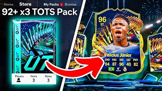 92 x3 TOTS PACKS amp 92 TOTS PICKS 🤯 FC 24 Ultimate Team [upl. by Izzy321]