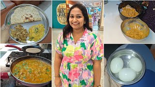 Diet lunch  Butter chicken 🤤🤤 air fryer chicken starter  Morning routine  Rakhi kosam shopping [upl. by Nommad]