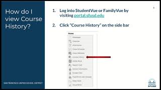 How to see your Course History in StudentVue [upl. by Animar]