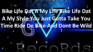 Bike Life Zende Smooth Ride Riddim Official Lyrics Video [upl. by Watson]