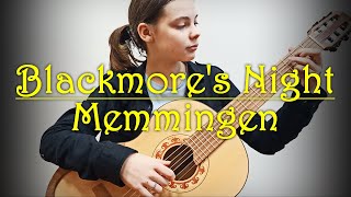 Blackmores Night  Memmingen classic guitar  easy version [upl. by Ymmak]