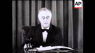 President Roosevelt On quotNeutralityquot [upl. by Edgerton]