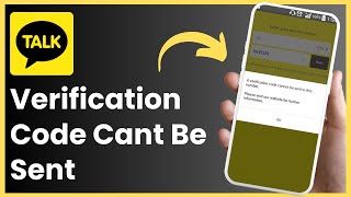 How To Fix KakaoTalk Verification Code Cannot Be Sent To This Number [upl. by Uriel899]