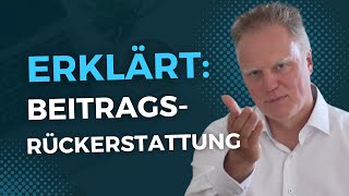 PKVExperte erklärt Die Beitragsrückerstattung [upl. by Mellins]