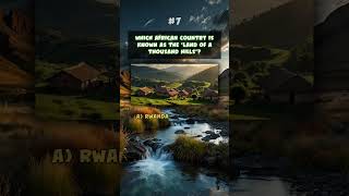 Can You Ace This African Geography Quiz 🌍 Test Your Knowledge  DailyBrainTeaser RiddleOfTheDay [upl. by Surazal]