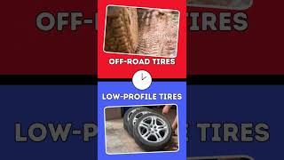 🚙💨 OffRoad Tires vs LowProfile Tires Would You Rather 🏞️🏁 shortvideo [upl. by Naenaj]