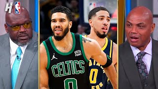 Inside the NBA previews Celtics vs Pacers Quarterfinal  2023 InSeason Tournament [upl. by Nadnarb814]