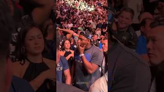 Jamahal Hills reaction to Alex Pereira koing Khalil Rountree at UFC 307 [upl. by Sel]