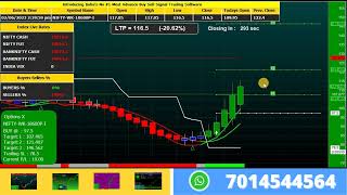 100 Accurate Buy Sell Signal Software Indicator for Options Live Call Nifty 18600 PE 2nd June 2023 [upl. by Fahy641]