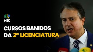 SEGUNDA LICENCIATURA 2024  Cursos Banidos pelo MEC [upl. by Joscelin]