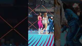 Kiara Advani Kriti Sanon AP Dhillon bollywood mumbai cricket wpl2024 dance [upl. by Kina]