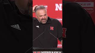 Nebraska coach Matt Rhule gets emotional after Wisconsin win [upl. by Glorianna]