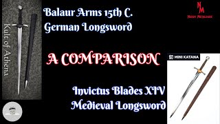 Balaur Arms 15th C German Longsword ⚔️ Invictus Blades XIV Medieval Longsword [upl. by Seravaj131]