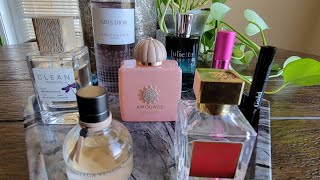 September Perfume Tray  August Recap [upl. by Carol-Jean862]