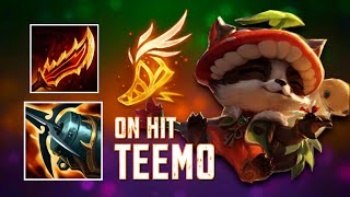 on hit teemo is pretty fun  chill teemo gameplay [upl. by Euv]