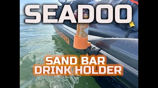 Seadoo sand bar drink holder [upl. by Petigny368]