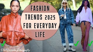 WHAT WILL BE IN FASHION THIS FALL TRENDS 2025 [upl. by Lubeck]