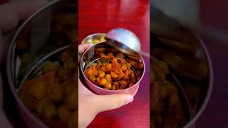 Today’s lunch box recipe cauliflower masal with chana poriyal shortsfeed lunchideas lunchbox [upl. by Yriek982]