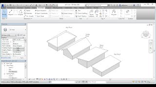 Jensens Residential Design Using Revit 2014  Ch071 Roof Design Options [upl. by Jovita]