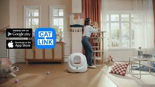 CATLINK Automatic Self Cleaning Litter Box Scooper SE [upl. by Evie]