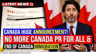 HUGE Announcement Canada’s MAJOR 2025 PR Chnages Canada Immigration [upl. by Yzeerb]