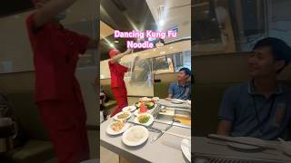 Dancing Kung Fu noodle 🕺💃  cooking attraction makingnoodle kungfu asiancuisine chinesefood [upl. by Akinoj]