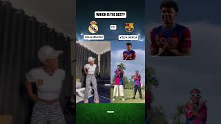 HALA MADRID Vs VISCA BARÇA shorts dance music halamadrid viscabarça laliga [upl. by Eibo235]