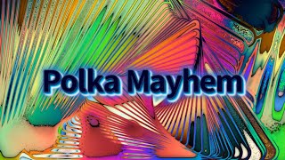 Polka Mayhem  DJ Trackqulizer Dark Electro Techno amp Wave Tracks  MilkDrop Visualized AI Track [upl. by Chisholm]