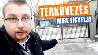 Térkövezés előtt mire figyelj Miért szorul meg a kapu [upl. by Collar]