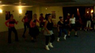 Vista Jazzercise Instructors Thriller Routine [upl. by Magdala]