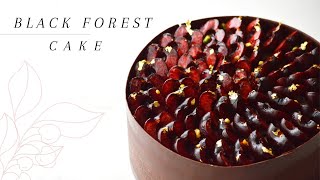 BLACK FOREST CAKE 🍒  Denise Castagno [upl. by Eppillihp]