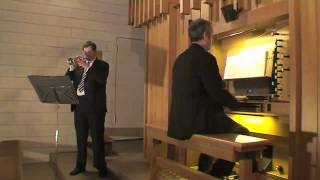 Trompete und Orgel Henry Purcell Allegro 1 Satz aus Sonata in DDur [upl. by Lanahtan]