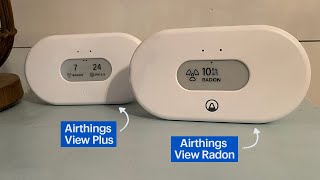 Airthings View Plus and View Radon Air Quality Monitors Review [upl. by Oettam]