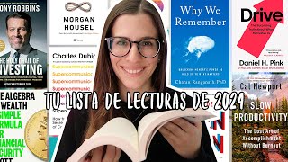 10 libros que tienes que leer en 2024 desarrollo personal [upl. by Rotberg]