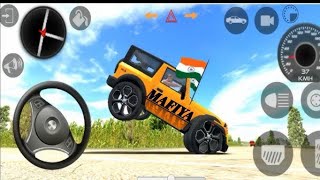 Dollar Song Modified Mahindra Black Thar👿  Indian Cars Simulator 3D  Android Gameplay Part17 [upl. by Alemac]